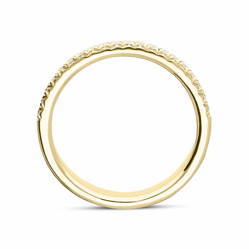 18ct Yellow Gold 0.20ct Diamond Wedding Ring