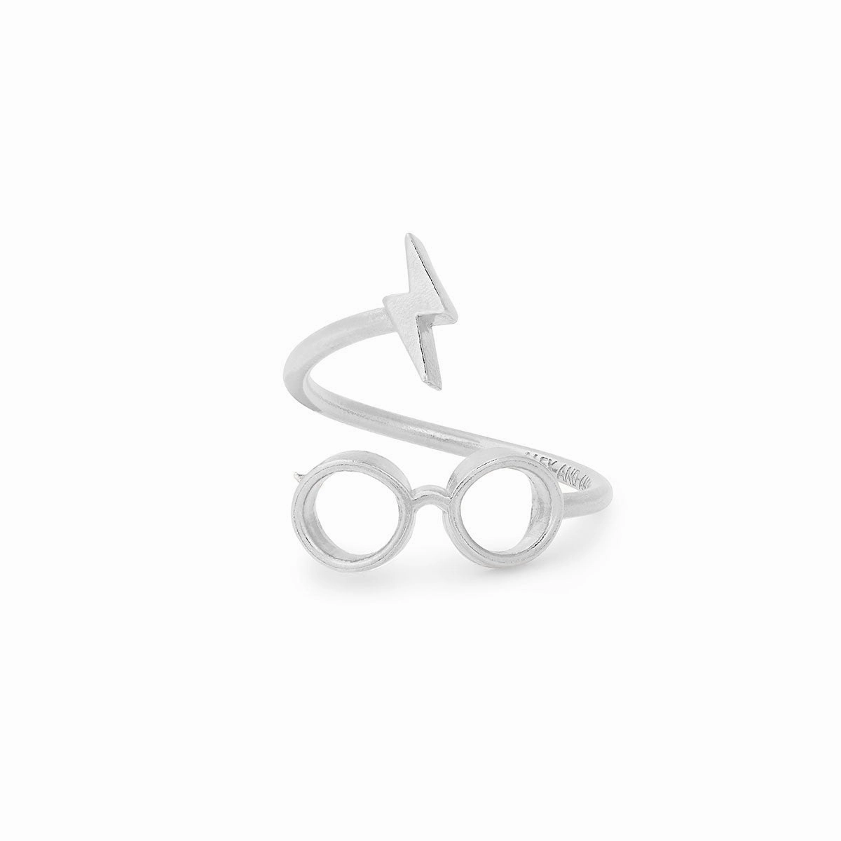 Alex And Ani Harry Potter Sterling Silver Glasses Ring