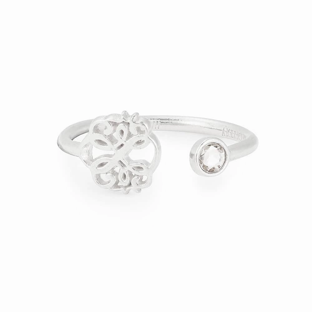 Alex And Ani Path of Life Sterling Silver Ring