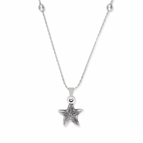 Alex And Ani Starfish Silver Expandable Necklace