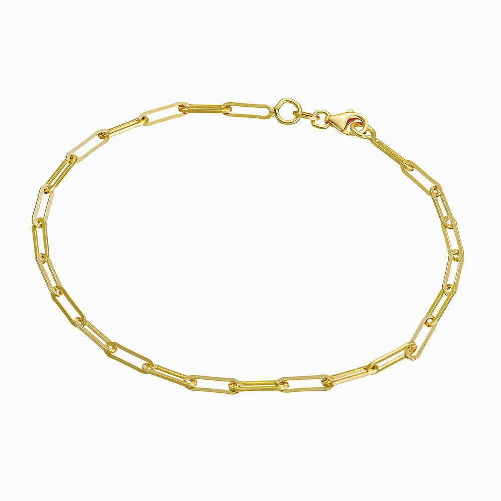Anklet - Mini Paperclip Links