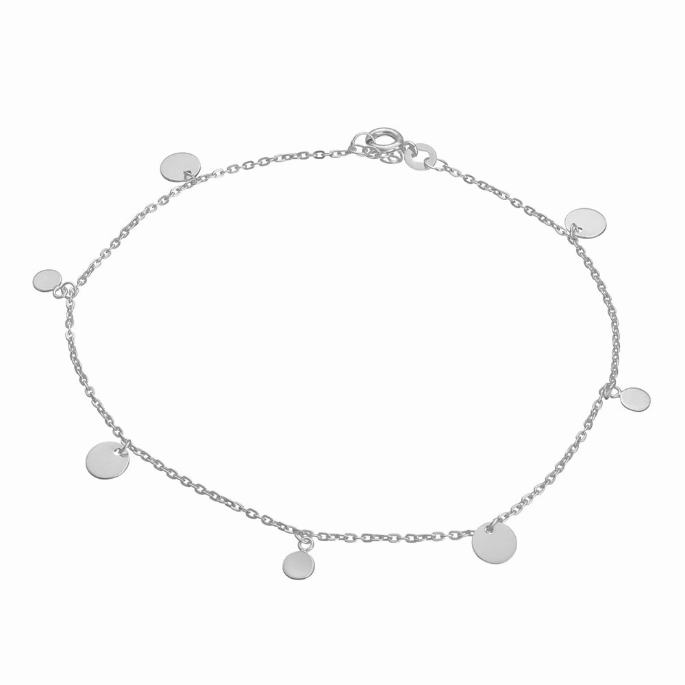 Anklet - Multi Disc Charms