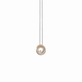 Annamaria Cammilli 18ct Natural Beige Gold & Diamond Dune Assolo Series Necklace