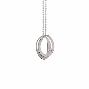 Annamaria Cammilli 18ct White Ice Gold & Diamond Dune Series Necklace