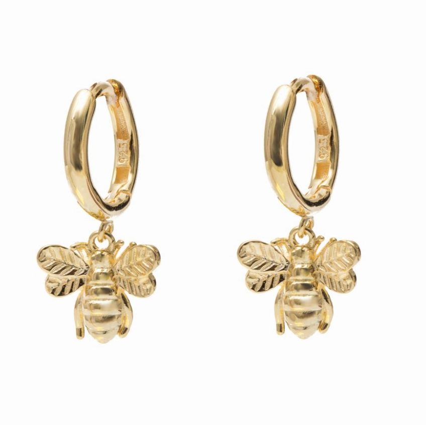Bee Huggie Earrings - 2 colours