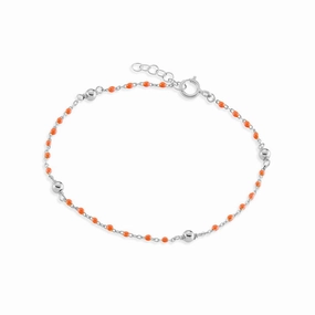 Bracelet -  Coral & Bead Bracelet