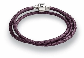 Chamilia Bracelet Plum Braided