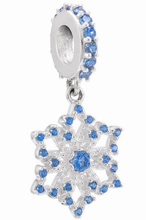 Chamilia Charm Disney Frozen Snowflake Silver