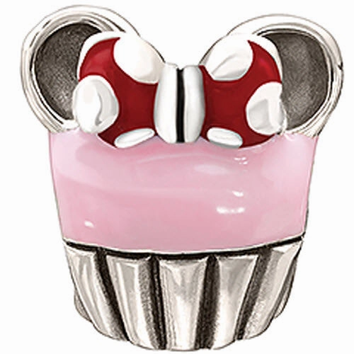 Chamilia Charm Disney Minnie Cupcake Silver