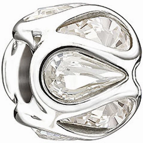 Chamilia Charm Embrace Clear Swarovski Silver