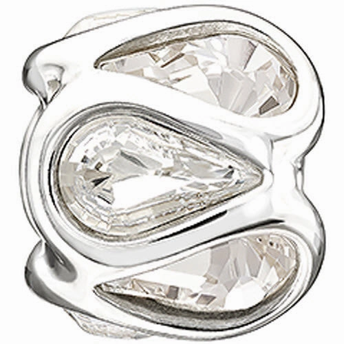 Chamilia Charm Embrace Clear Swarovski Silver