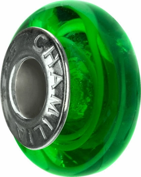 Chamilia Charm Green Sprial