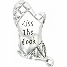 Chamilia Sterling Silver Kiss The Cook Oven Mitt Charm D