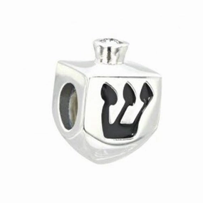 Chamilia Sterling Silver Swarovski Dreidel Charm D