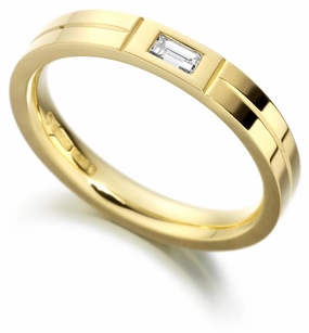 Charles Green Diamond Set Wedding Ring