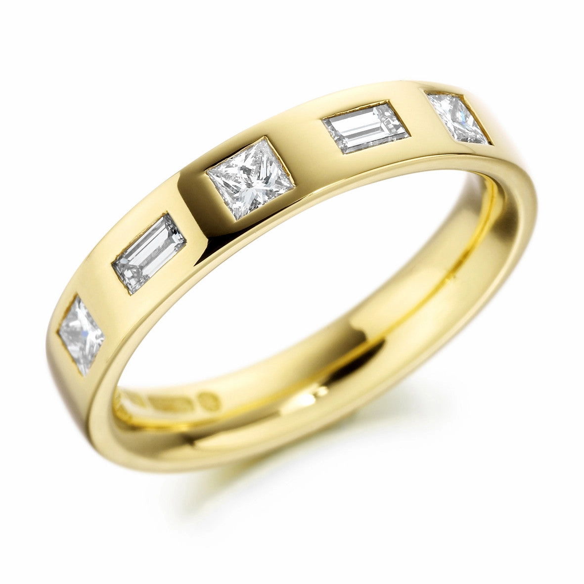 Charles Green Diamond Set Wedding Ring