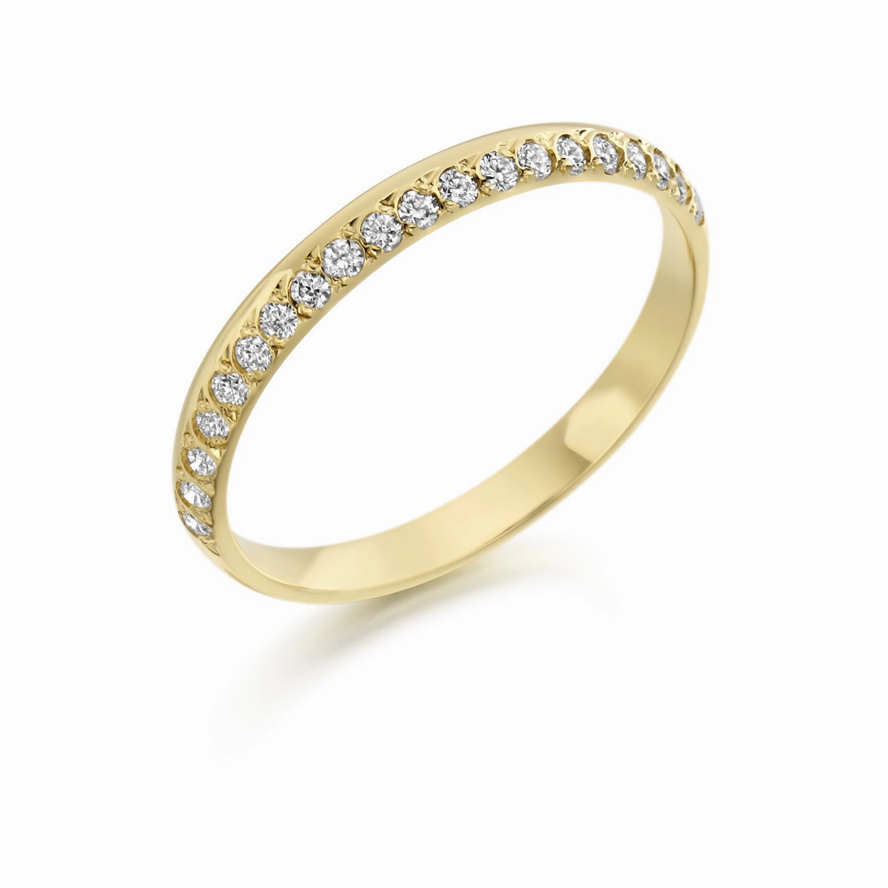Charles Green Diamond Set Wedding Ring