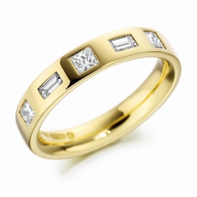 Charles Green Diamond Set Wedding Ring