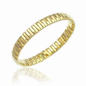 Chimento Armillas 18ct Yellow Gold Bar Bangle