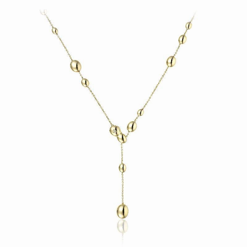 Chimento Armillas Acqua 18ct Yellow Gold Diamond Droplets Necklace