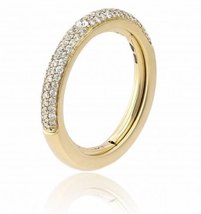 Chimento Forever Stack Me 18ct Yellow Gold Diamond Adjustable Size-Fit Ring