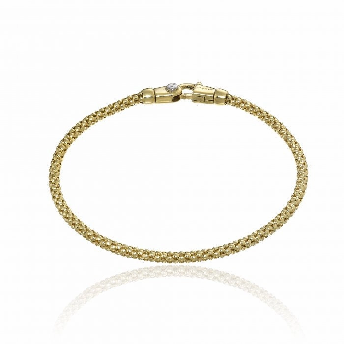 Chimento Melograno 18ct Yellow Gold 0.03ct Diamond Bracelet