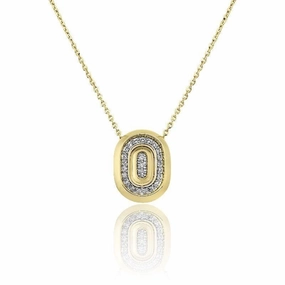 Chimento Optima 18ct Yellow Gold 0.24ct Diamond Necklace