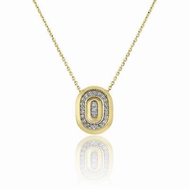 Chimento Optima 18ct Yellow Gold 0.24ct Diamond Necklace