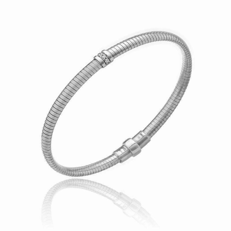 Chimento Stardust Pave 18ct White Gold 0.06ct Diamond Bracelet
