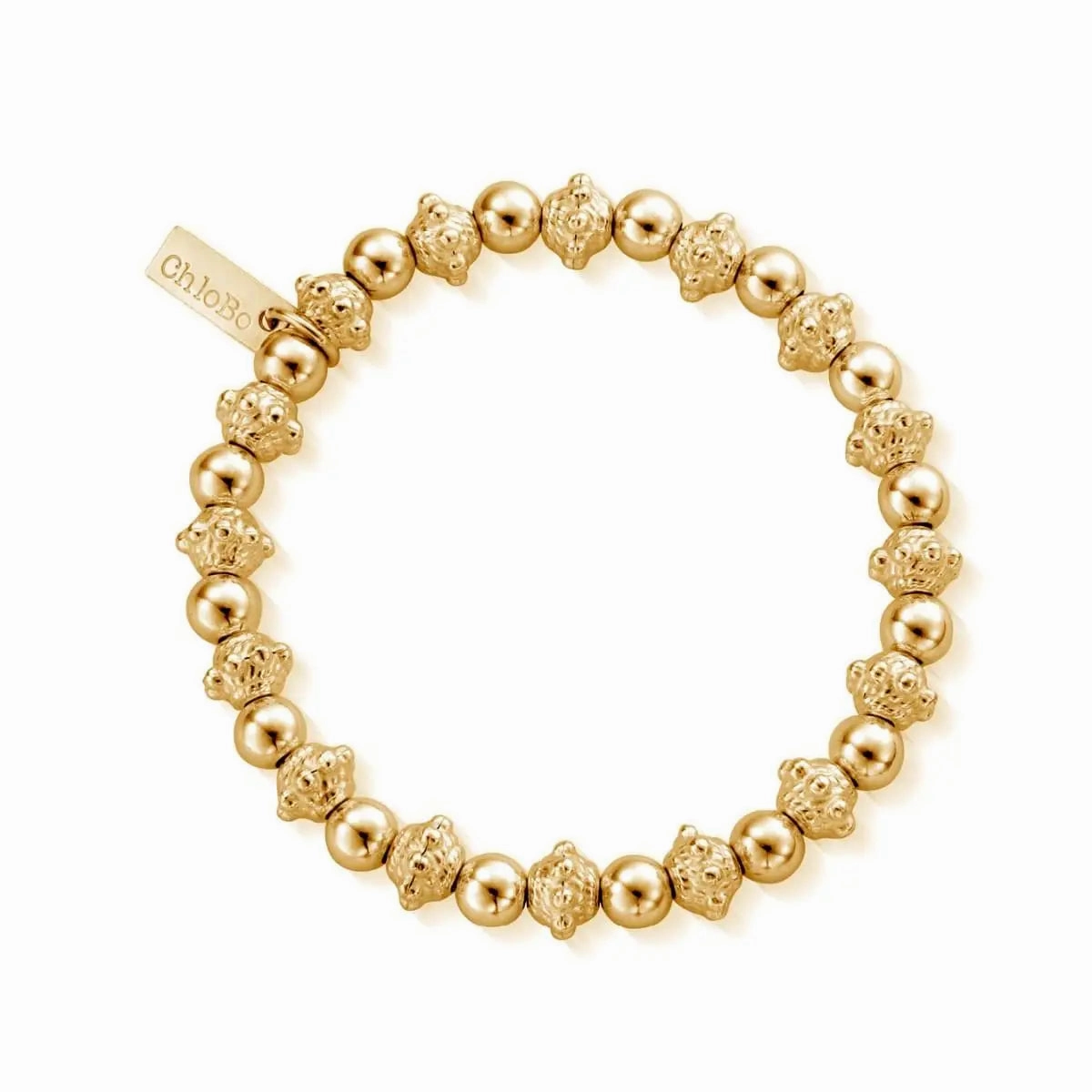 ChloBo Gold Plated Sterling Silver Fearless Bracelet