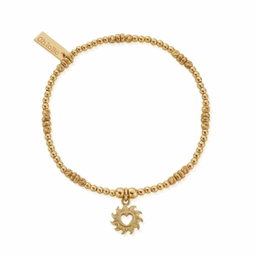 ChloBo Gold Plated Sterling Silver Loving Light Bracelet