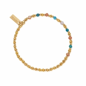 ChloBo Gold Plated Sterling Silver Radiant Aura Bracelet