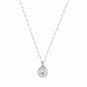 Chlobo Iconics Delicate Cube Sunflower Necklace D