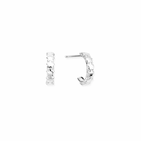 Chlobo Iconics Tiny Multi Star Huggie Hoop Earrings