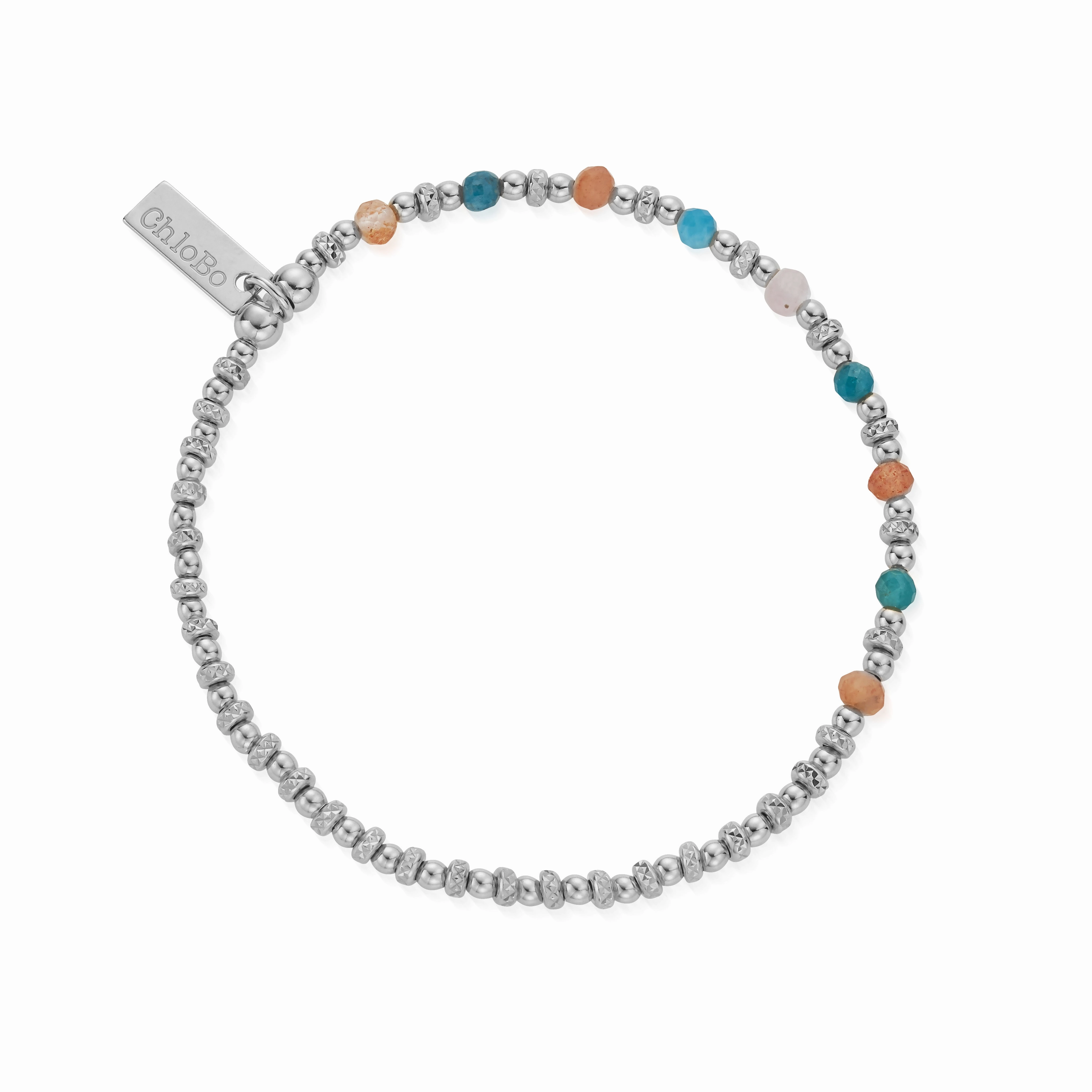 ChloBo Sterling Silver Radiant Aura Bracelet