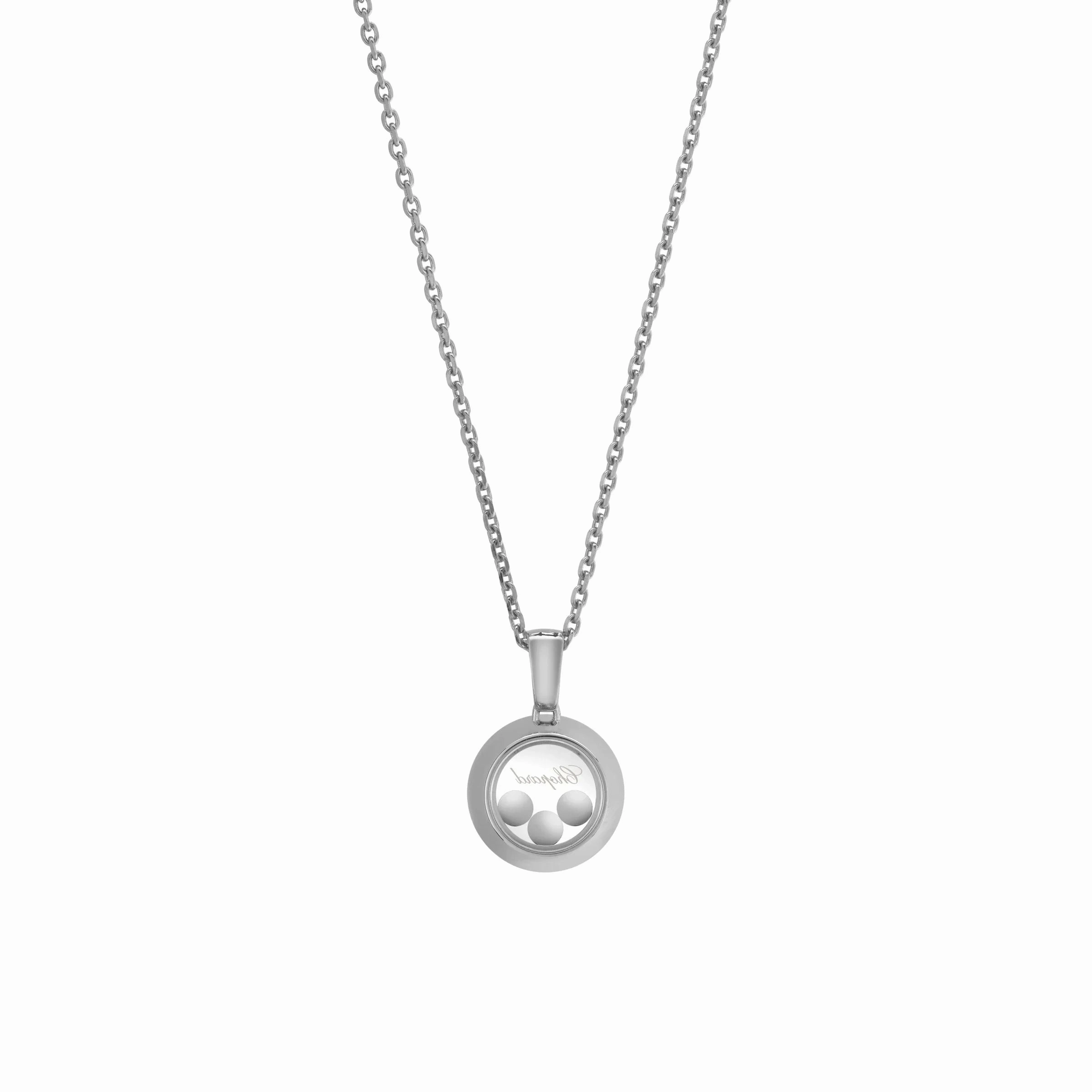 Chopard Happy Diamonds Icons 18ct White Gold 0.15ct Diamond Pendant