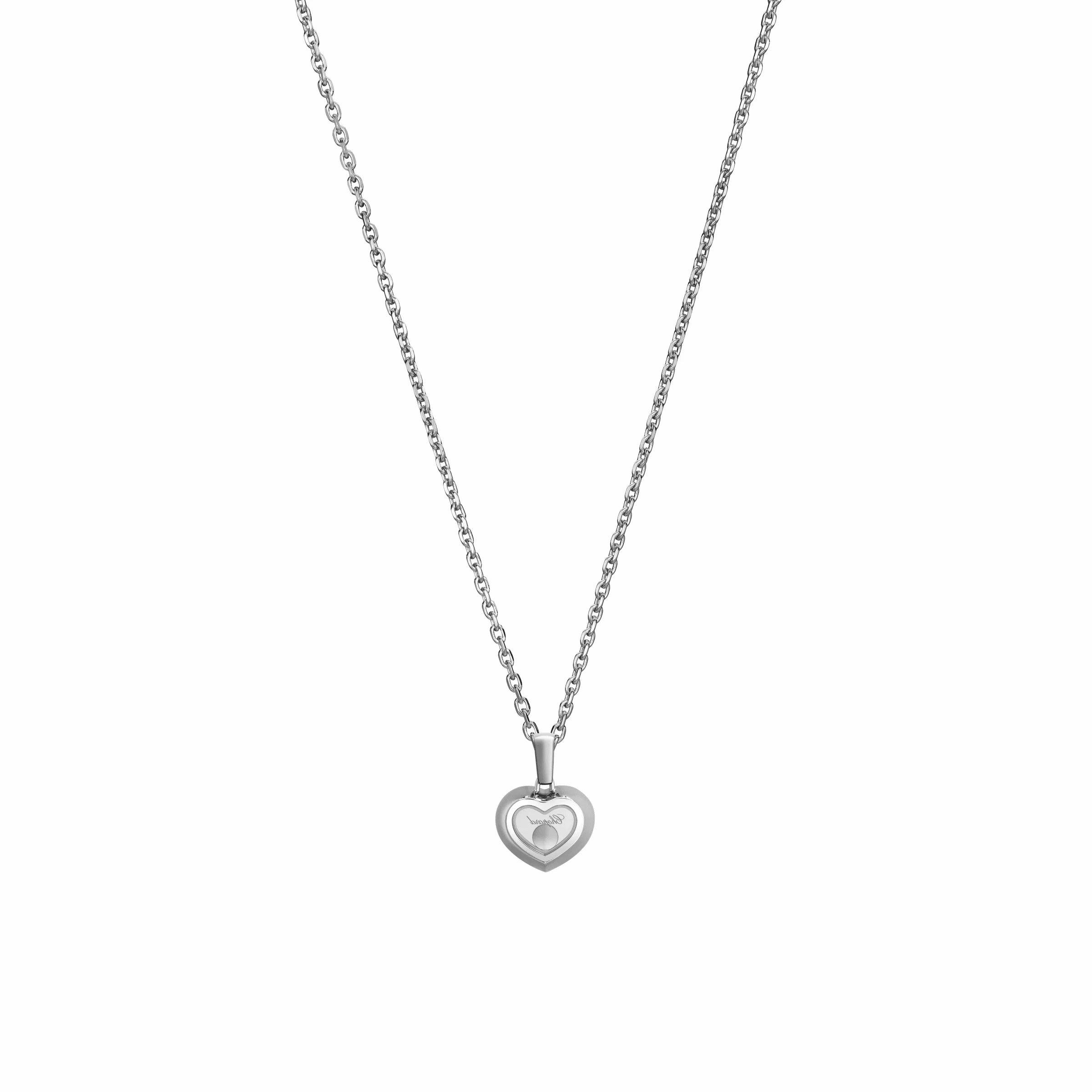 Chopard Happy Diamonds Icons 18ct White Gold 0.19ct Diamond Pendant