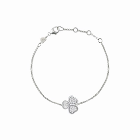 Chopard Happy Hearts Wings 18ct White Gold Diamond Bracelet