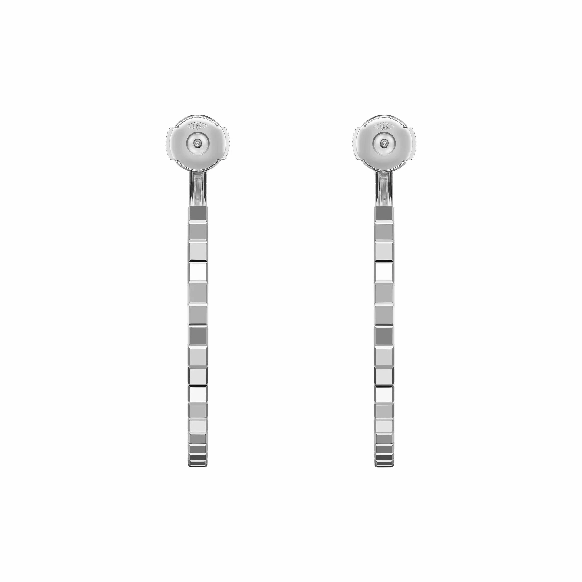 Chopard Ice Cube 18ct White Gold Hoop Earrings