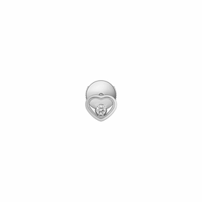 Chopard My Happy Hearts 18ct White Gold Diamond Single Stud Earring