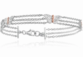 Clogau Butterfly Sterling Silver Bracelet