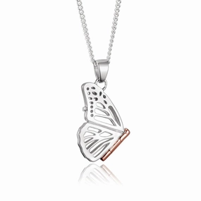 Clogau Butterfly Sterling Silver Small Locket