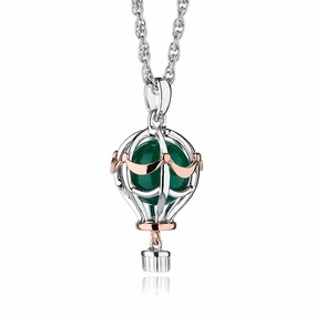 Clogau Journey Sterling Silver Hot Air Balloon Necklace