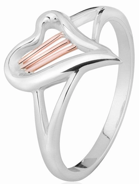 Clogau Ring Heartstrings Silver D