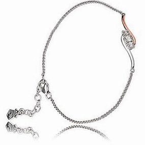 Clogau Spirit Sterling Silver White Topaz Bracelet