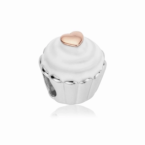 Clogau Sterling Silver Cupcake Bead Charm