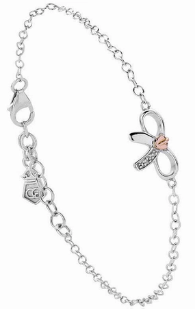Clogau Tree of Life Bow Silver Bracelet D
