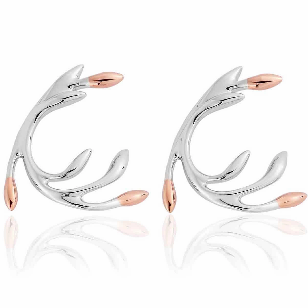 Clogau Tree of Life Eden Silver Stud Earrings