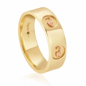 Clogau Tree Of Life Insignia 9ct Yellow Gold Ring