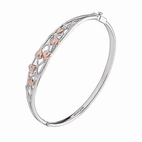 Clogau Tree Of Life Sterling Silver Bangle D